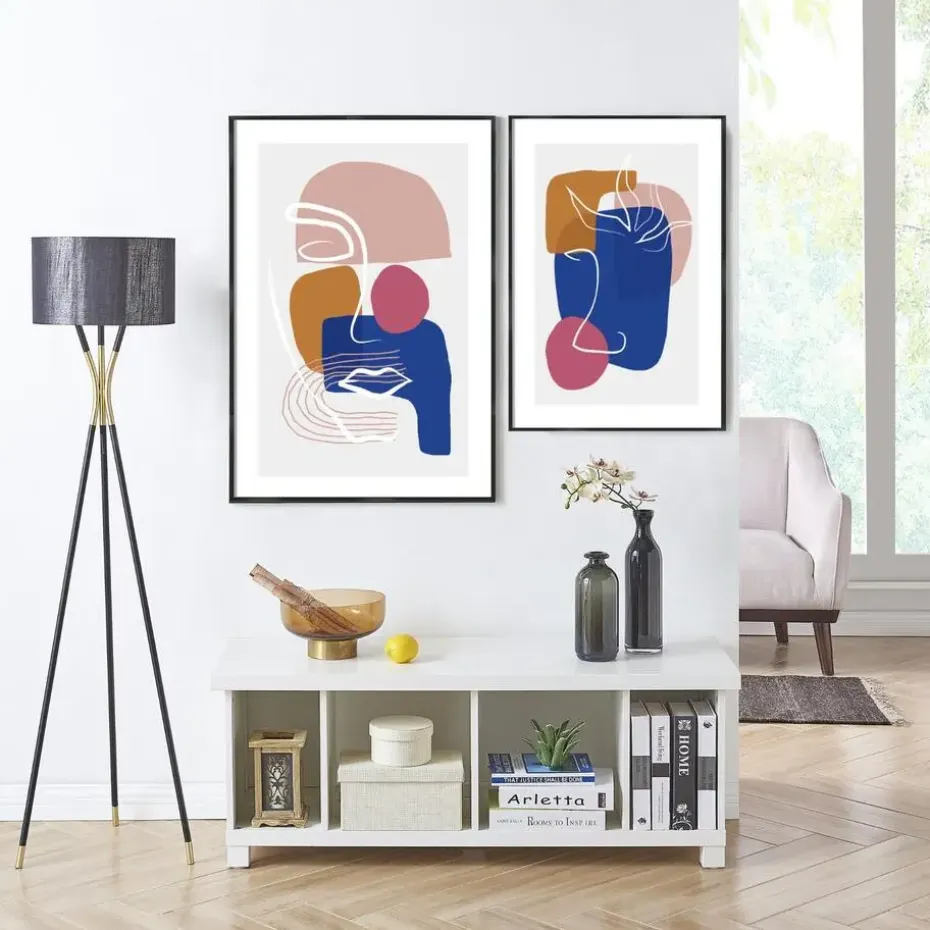 Foto Kader, Lijst geschikt voor Foto's of Posters van 61 cm x 91,5 cm - Zwart