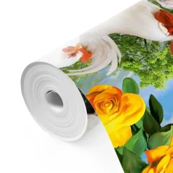 Fotobehang Boerderijdieren - 260 x 384cm - Bont