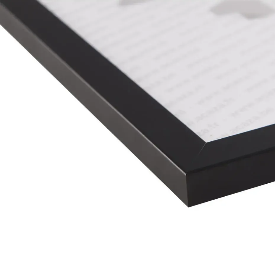 Fotokader - Fotolijst - Set van 5- 15x20cm - MDF hout- Zwart