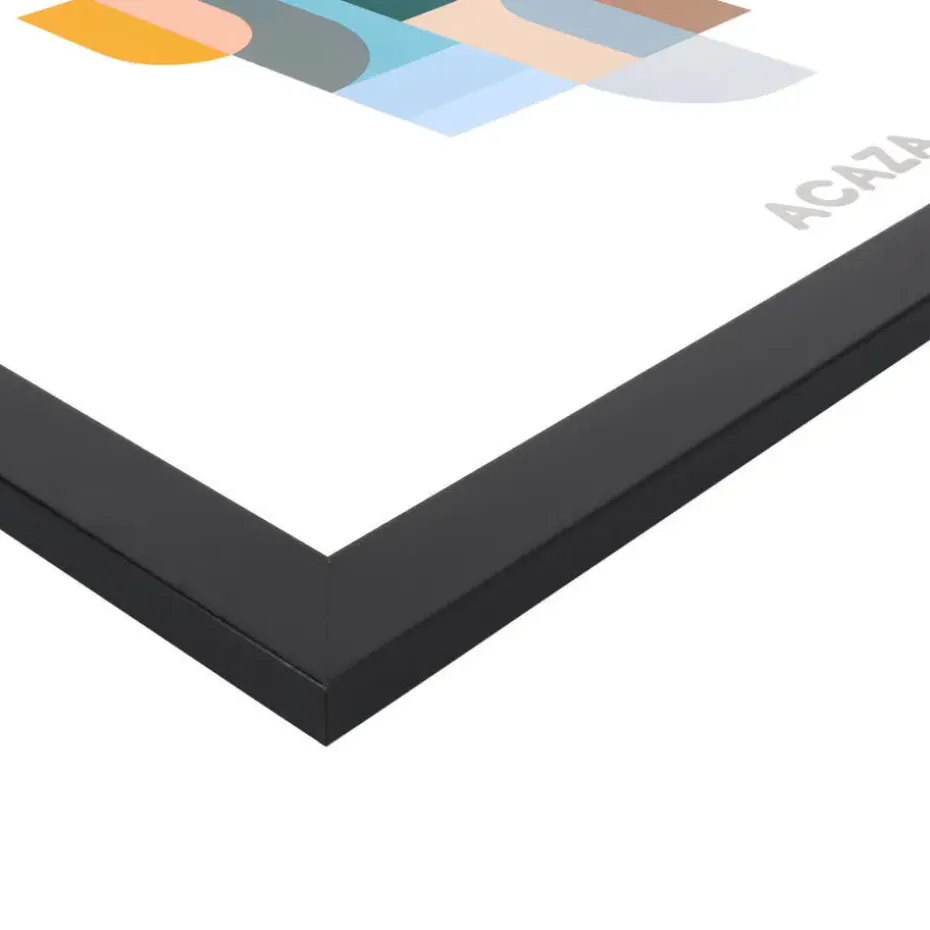 Fotokader - Fotolijst - Wissellijst - 50x50 cm - MDF - Zwart