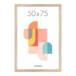 Fotokader - Fotolijst - 50x75 cm - MDF hout - Lichte Eik