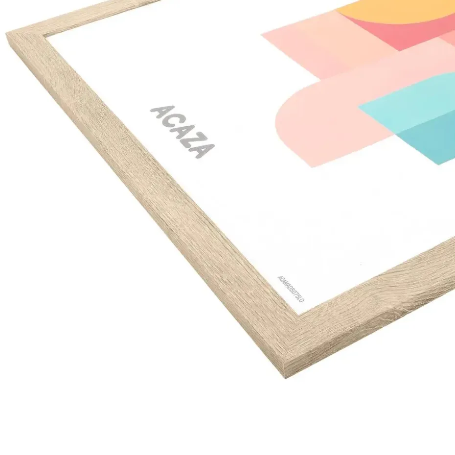 Fotokader - Fotolijst - 50x75 cm - MDF hout - Lichte Eik