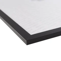 Fotokader - 50x75cm - Foto Lijst in MDF Hout - Zwart