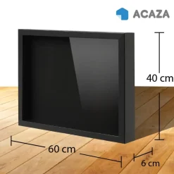 Fotokader in 3D - Box Frame - Fotolijst - 6 cm diep - MDF - 40x60cm - Zwart