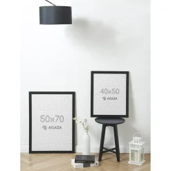 Fotokader Madison voor Foto's van 40x50cm - MDF Houten Fotolijst - Zwart