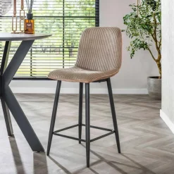 Fraaai - Freyja barstoel rib - zand