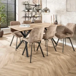 Fraaai - Hemlock eettafel eik 190 cm