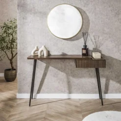 Fraaai - Marino sidetable - 120 cm - acaciahout - bruin