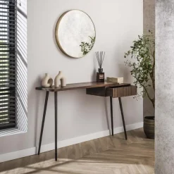 Fraaai - Marino sidetable - 120 cm - acaciahout - bruin