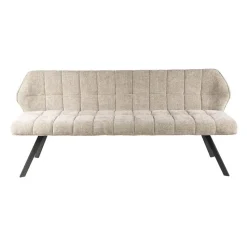 Fraaai - Ramon eetkamerbank 180 cm geweven - zand