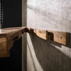 Fraaai - Renee wandplank 118 cm - mangohout