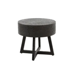 Fraaai - Sonja salontafel ø50 - ferro metallic