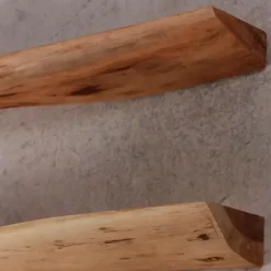 Fraaai - Woody wandplank set van drie