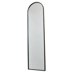 Fragix Ark wandspiegel - Zwart metaal - 120x40