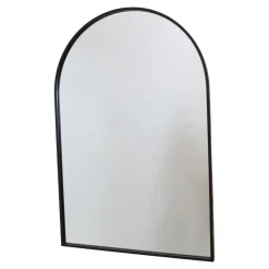 Fragix Ark wandspiegel - Zwart metaal - 60x90