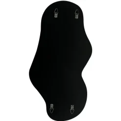 Fragix Avi Organische spiegel 120x62 Zwart