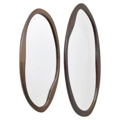 Fragix Yin Wandspiegel Organische vorm - Hout - 45x90