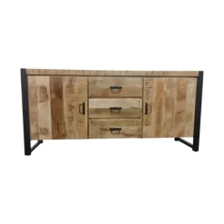 Furndea Odeon dressoir industrieel - 40x160x80 cm