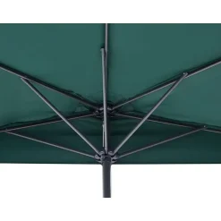 GALATI - Halfronde parasol - Groen - 270 cm - Polyester