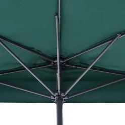 GALATI - Halfronde parasol - Groen - 270 cm - Polyester