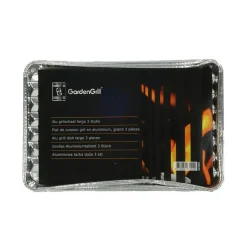 Garden Grill Aluminium Grillschaal - 3 stuks