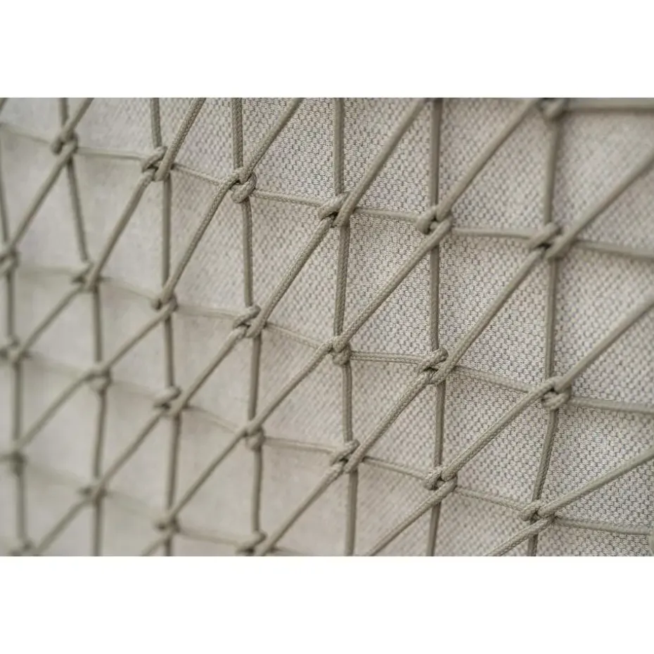 Garden Impressions Aleria tuinstoel taupe - 2 stuks