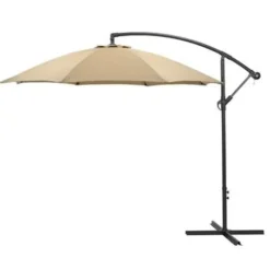Garden Impressions Athene Zweefparasol Ø300 cm taupe