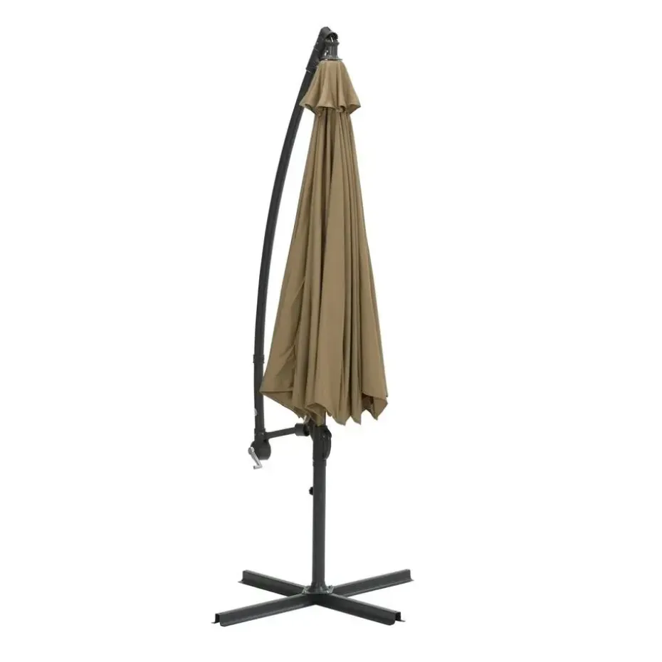 Garden Impressions Athene Zweefparasol Ø300 cm taupe