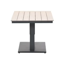 Garden Impressions Brugge verstelb. loungetafel 150x87 - donker grijs