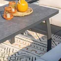 Garden Impressions Buitenkleed Malawi oker 200x290 cm