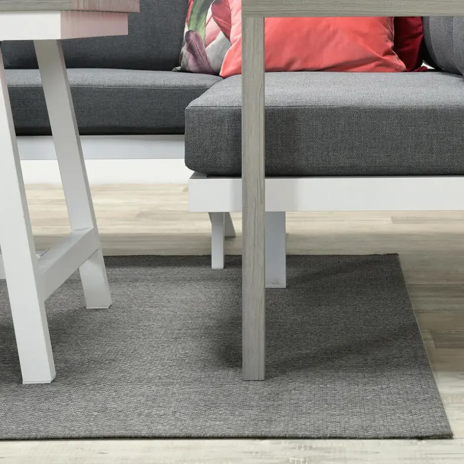 Garden Impressions Buitenkleed Portmany antraciet 200x290 cm