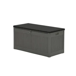 Garden Impressions Debas kussen opbergbox 270 l - donker grijs