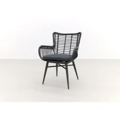 Garden Impressions Edison 148 cm. - ronde tuinset / Jasmine black