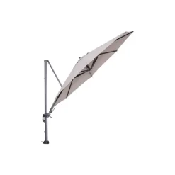 Garden Impressions Hawaii zweefparasol Ø350 cm - frame carbon black - doek zand