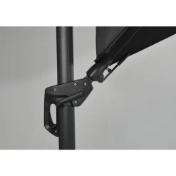 Garden Impressions Hawaii Lumen LED parasol 300x300 -d. grijs - zwart