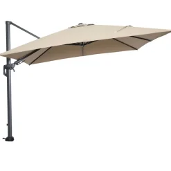 Garden Impressions Hawaii zweefparasol 300x300 c. black - taupe