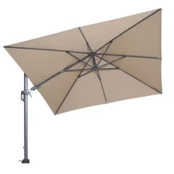 Garden Impressions Hawaii zweefparasol 300x300 c. black - taupe