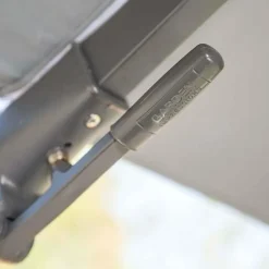 Garden Impressions Hawaii zweefparasol 3x3m taupe met voet en hoes