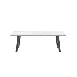 Garden Impressions Leuven tuintafel 220 x 100 cm - donker grijs