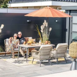 Garden Impressions Manilla parasol Ø250 cm - koper