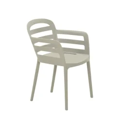 Garden Impressions Mira tuinstoel zand - 4 stuks