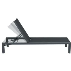 Garden Impressions Palmas ligbed - donker grijs / antraciet