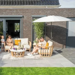 Garden Impressions Parasol Manilla 250 cm- ecru