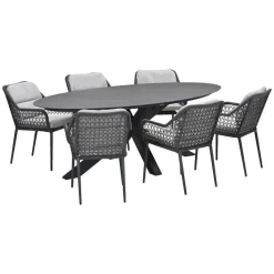 Garden Impressions Pemba - Scot tuinset 7-delig - Napoli grey