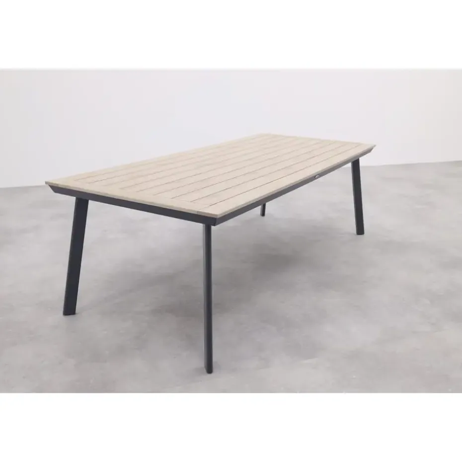 Garden Impressions Penedo tuintafel 230x100 cm - light teak vironwood