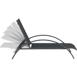 Garden Impressions Santos ligbed grijs