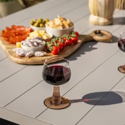 Garden Impressions Senja lounge dining set 4-delig l. - valley sand