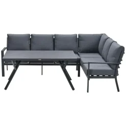 Garden Impressions Senja lounge dining set 3-delig rechts -mystic grey