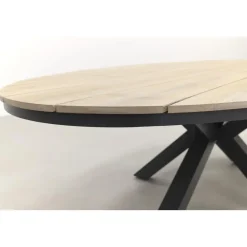 Garden Impressions Tulli tuintafel 220x115 cm - licht bruin