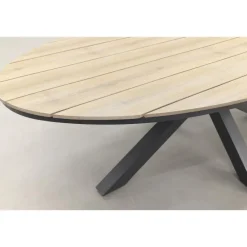 Garden Impressions Tulli tuintafel 220x115 cm - licht bruin